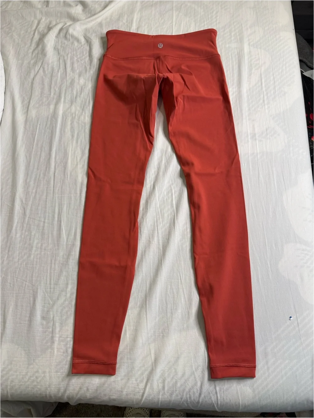 lululemon athletica Girls' High-Rise Red Leggings